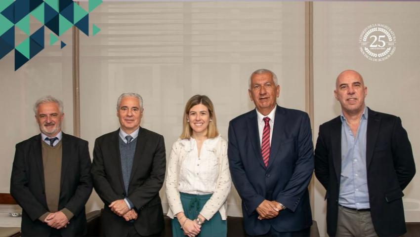 Comitiva del Consejo en Azul Comitiva del Consejo en Azul